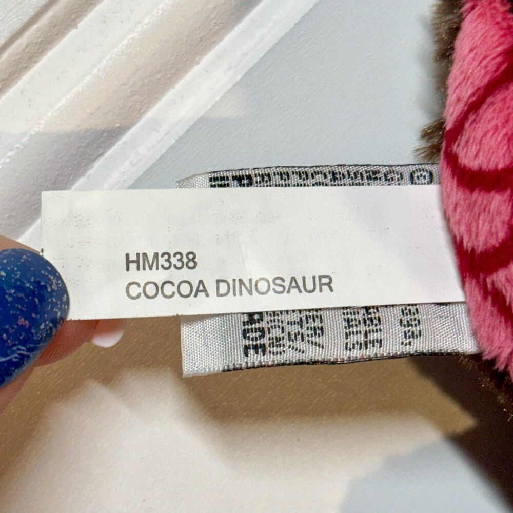 Ganz Webkinz Cocoa Dinosaur HM338 | No Code Tag | Stuffed Plush Animal - Picture 6 of 6